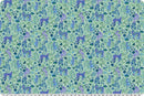 Wanderlust Big Cats Quilting Cuddle Blue || Wanderlust Blue Collection || Shannon Fabrics Quilting Cuddle