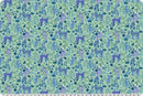 Wanderlust Big Cats Quilting Cuddle Blue || Wanderlust Blue Collection || Shannon Fabrics Quilting Cuddle