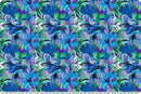 Wanderlust Florals Quilting Cuddle Blue || Wanderlust Blue Collection || Shannon Fabrics Quilting Cuddle