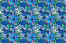 Wanderlust Florals Quilting Cuddle Blue || Wanderlust Blue Collection || Shannon Fabrics Quilting Cuddle