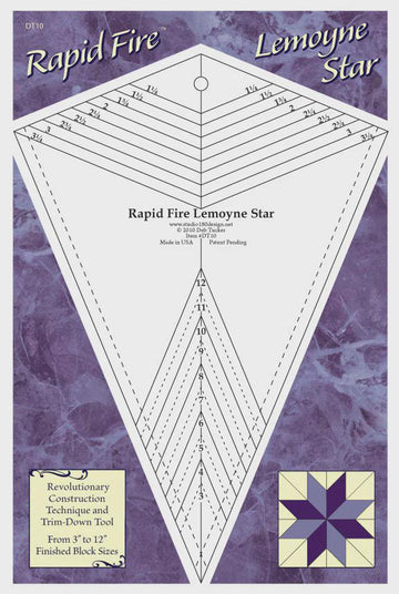 Rapid Fire Lemoyne Star — Deb Tucker / Studio 180 Design