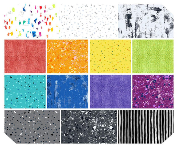 Geo - Lime | Hue by Giucy Giuce FreeSpirit | Quilting Cotton 44" Wide Premium Fabric