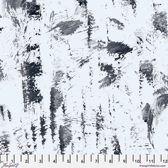 Brushstrokes - Stone | Hue by Giucy Giuce FreeSpirit | Quilting Cotton 44" Wide Premium Fabric
