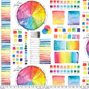 Hues - Polychrome | Hue by Giucy Giuce FreeSpirit | Quilting Cotton 44" Wide Premium Fabric