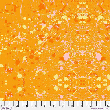 Rorschach - Persimmon | Hue by Giucy Giuce FreeSpirit | Quilting Cotton 44" Wide Premium Fabric