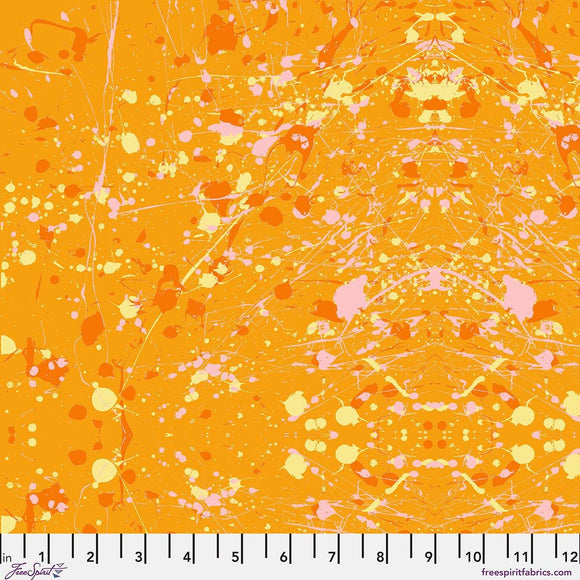 Rorschach - Persimmon | Hue by Giucy Giuce FreeSpirit | Quilting Cotton 44" Wide Premium Fabric