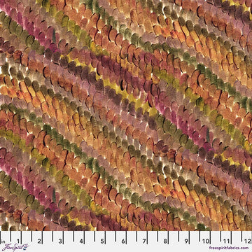 Date Palms - Olive | Desert Oasis by Denise Burkitt | FreeSpirit Fabrics | Quilting Cotton 44" Wide Premium Fabric