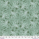 Pandanus Pods - Mint | Desert Oasis by Denise Burkitt | FreeSpirit Fabrics | Quilting Cotton 44" Wide Premium Fabric