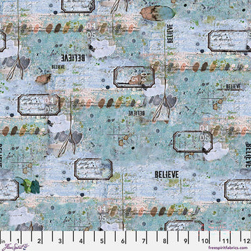 Believe - Sky || One Layer Away || Seth Apter || FreeSpirit Fabrics