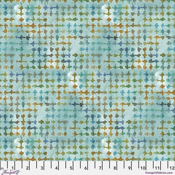 Mesh Mash - Sky || One Layer Away || Seth Apter || FreeSpirit Fabrics