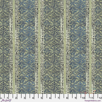 Text Tile - Sage || One Layer Away || Seth Apter || FreeSpirit Fabrics