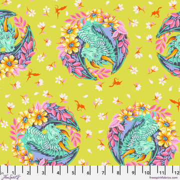 Dragon Ball She - Apple || Tula Pink Legendary Collection from Free Spirit Fabrics
