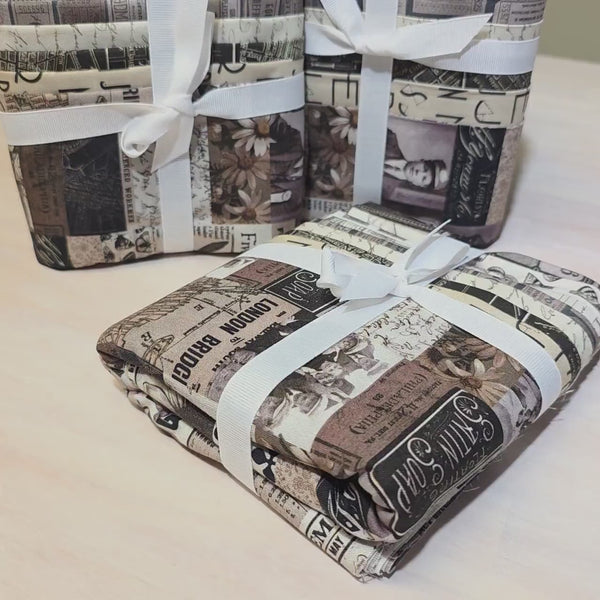 Tim Holtz Palette Collection Bundle - Charcoal || 10 Cuts: Fat Quarter / Half Yard