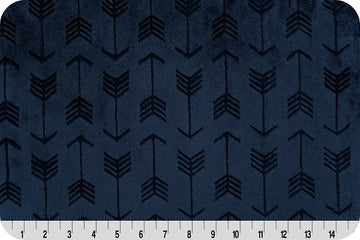 Shannon Solid Cuddle C3 - Navy - 1 Yard Cut