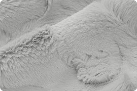 Shannon Luxe Cuddle® Hide Silver - 1/2 Yard Cut