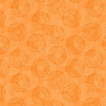Orange Circle Burst