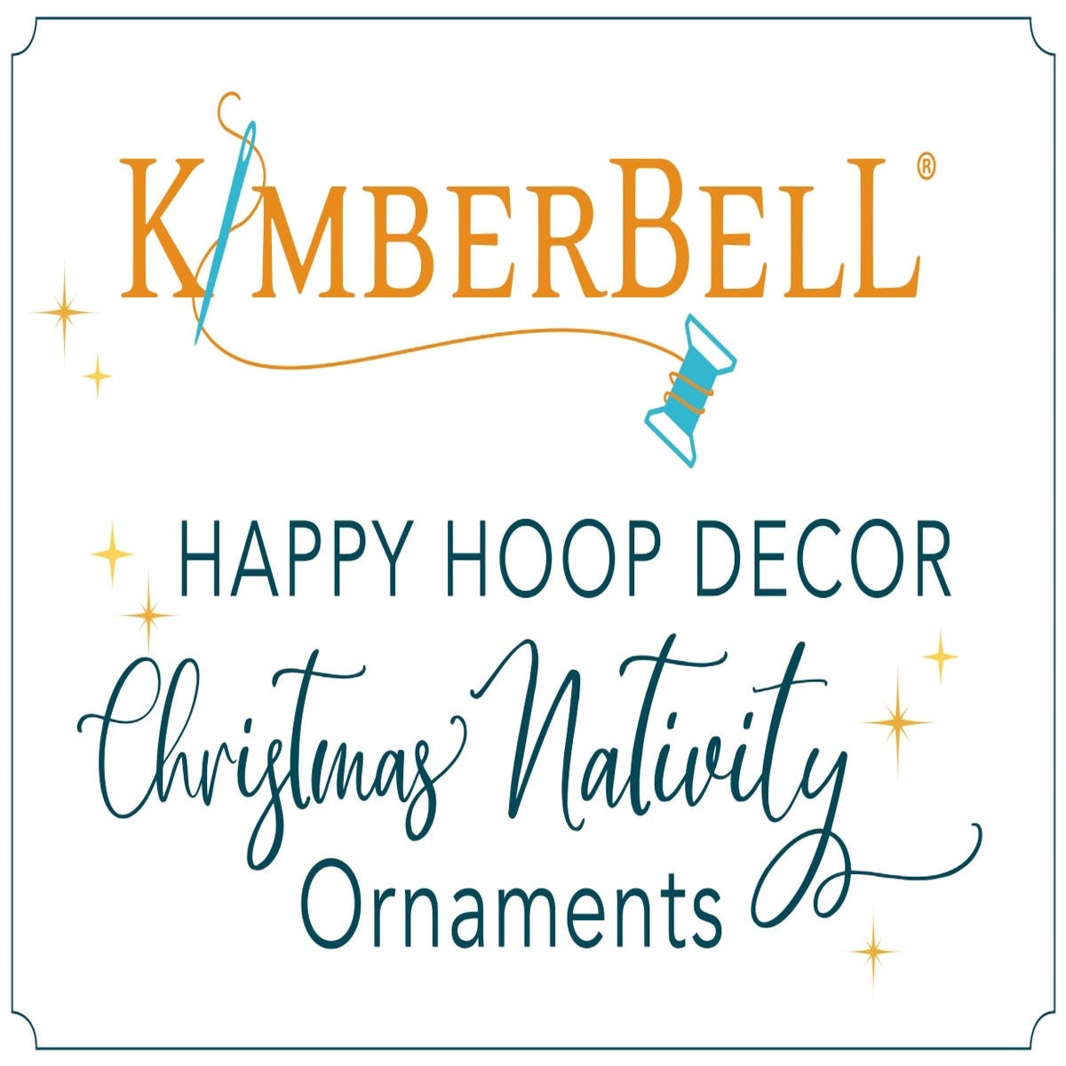 Kimberbell Christmas Nativity Ornament Thread Kit  || Embroidery || Glide || Wonder Clips