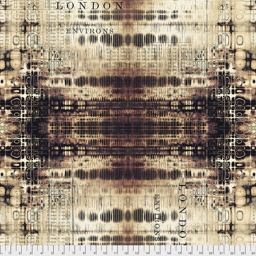 Tim Holtz || London Gridlock - Neutral || Abandoned || Eclectic Elements || Free Spirit  || Modern Fabric