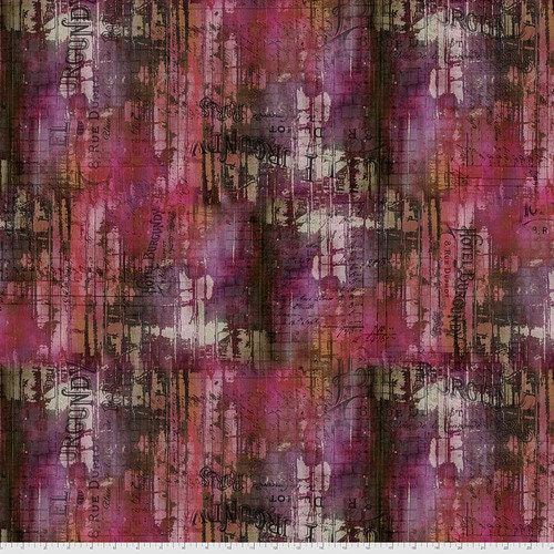 Tim Holtz || Hotel Burgundy - Vineyard || Abandoned || Eclectic Elements || Free Spirit  || Modern Fabric
