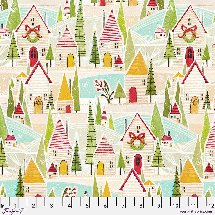 Cozy Cottages - Multi || Oh, Christmas Tree