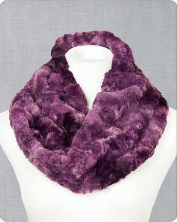 Infinity Scarf Cuddle® Kit Galaxy Plum