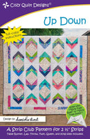 Up Down || Cozy Quilt Pattern || Strip Club || Jelly Roll and Fat Quarter Friendly