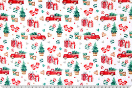 Cuddle Two-Sided || Trucks Cloud Cuddle Multi || Shannon Fabrics