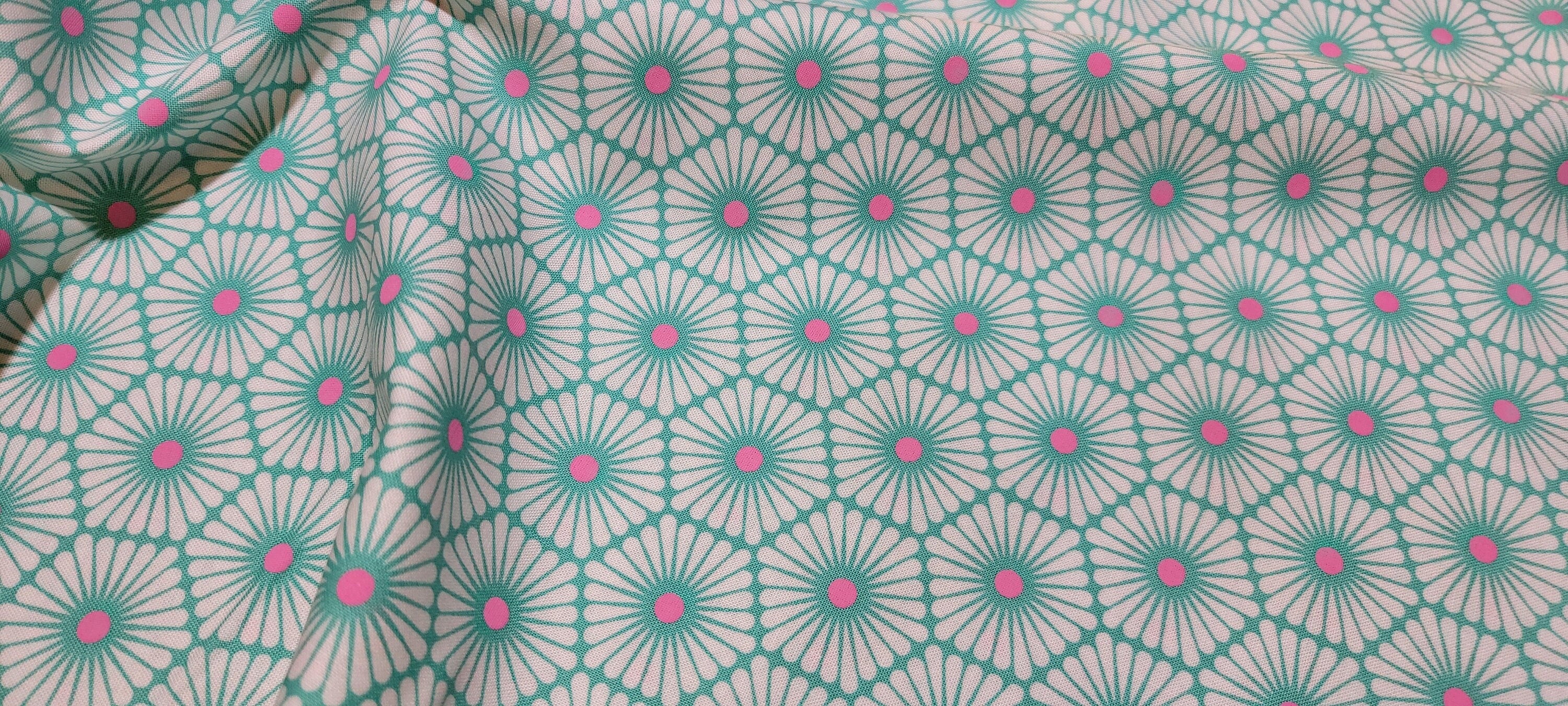 Tula Pink - Daisy Chain - Meadow - Besties from Free Spirit Fabrics